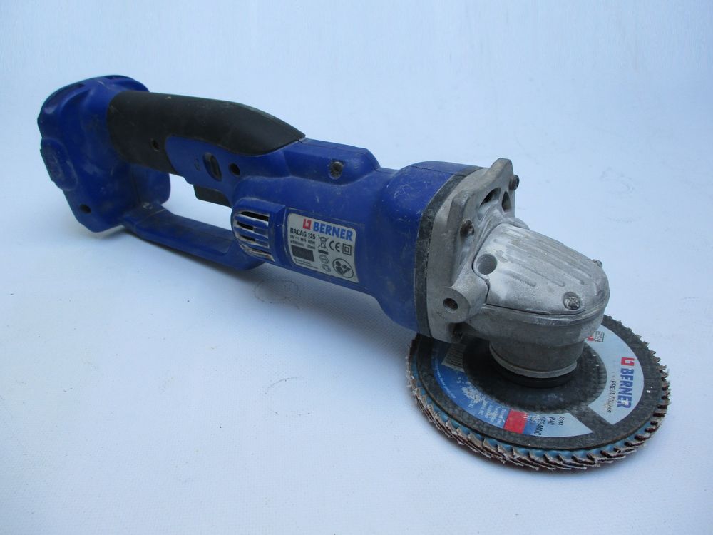 BERNER meuleuse 18v Bricolage