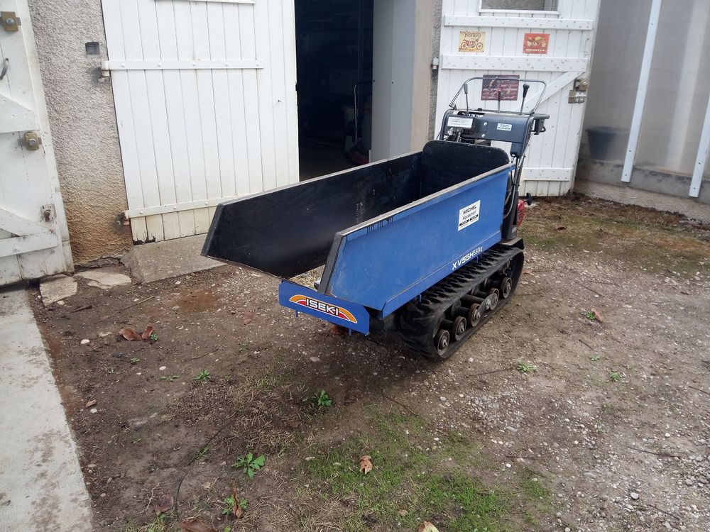 Transporteur &agrave; chenilles ISEKI XV55H-Moteur Honda GX270 Jardin