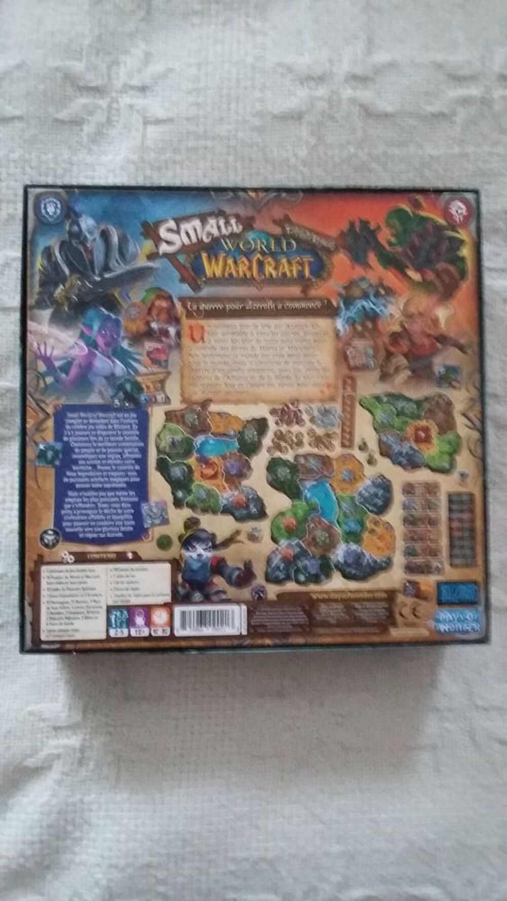 Small world of Warcraft (1&eacute;re version avec le set de d&eacute;s off Jeux / jouets