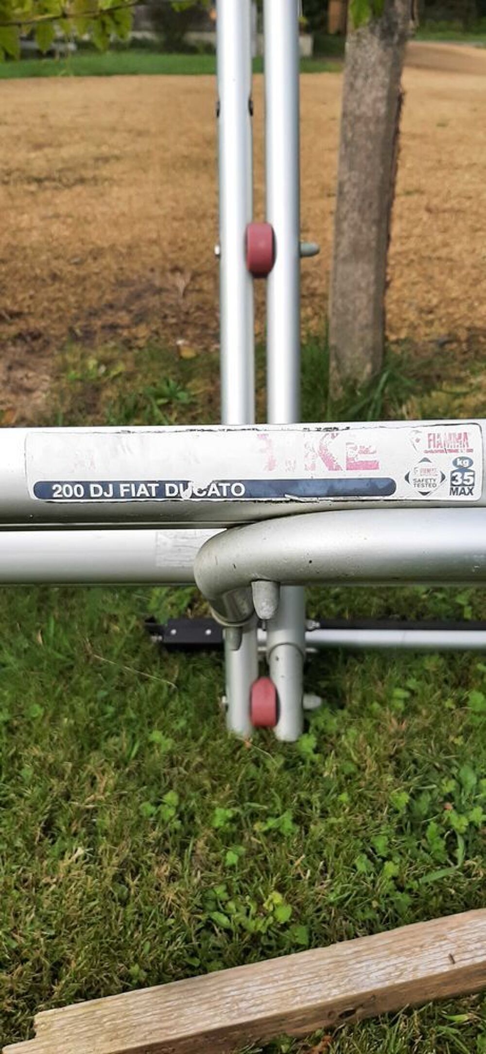 porte velo pour fourgon fiat ducato (2 v&eacute;los) Vélos