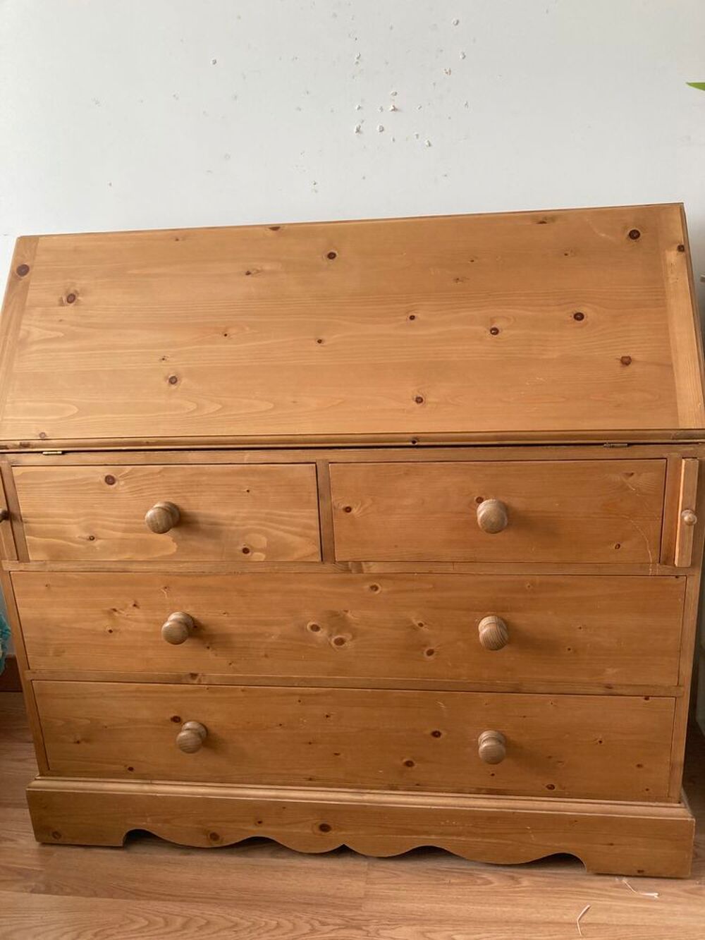 Bureau en bois clair Meubles