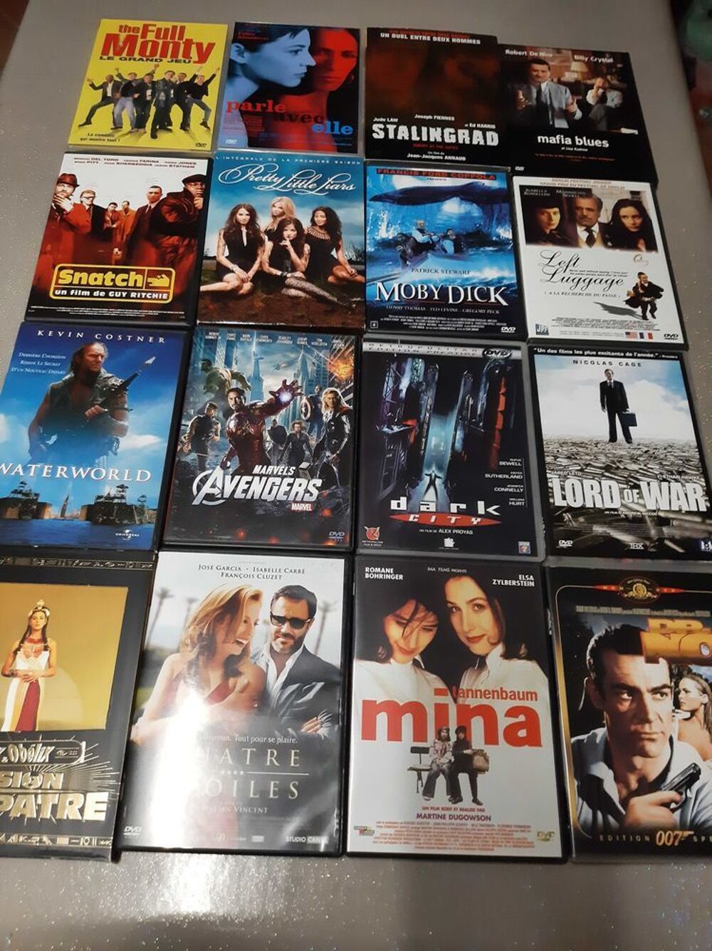 plusieurs dvd DVD et blu-ray