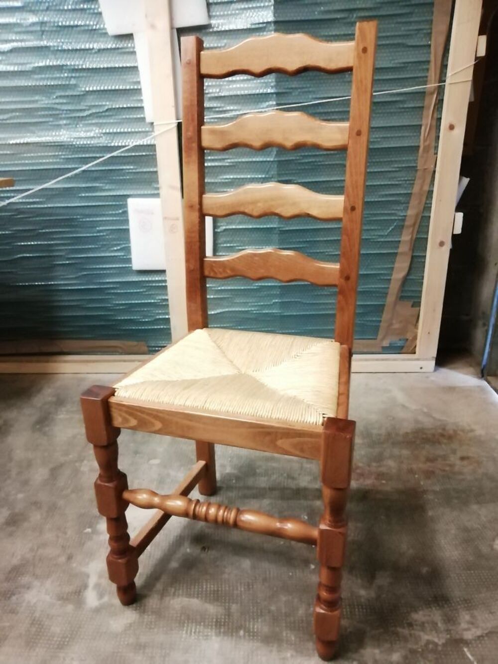 Lot de 4 chaises rustiques Meubles