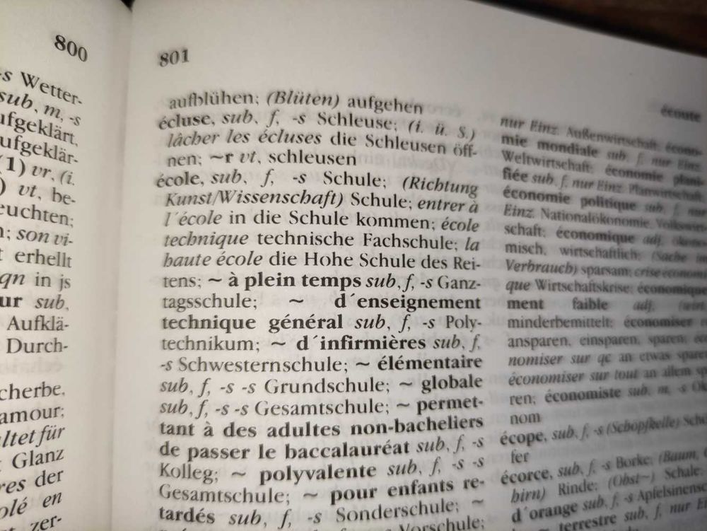 Dictionnaire Franco-Allemand Das neue grosse W&ouml;rterbuch Livres et BD