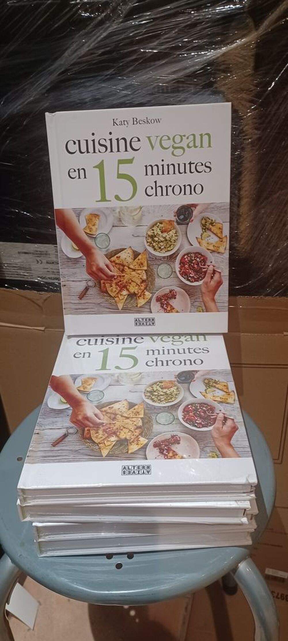 livre de recette vegan en 15 minutes chrono de Kary Beskow
Livres et BD