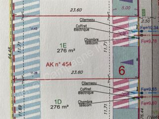  Terrain � vendre 276 m�