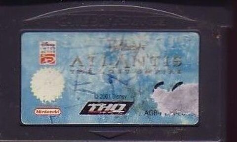Cartouche Game boy advance Atlantis 5 Courbevoie (92)