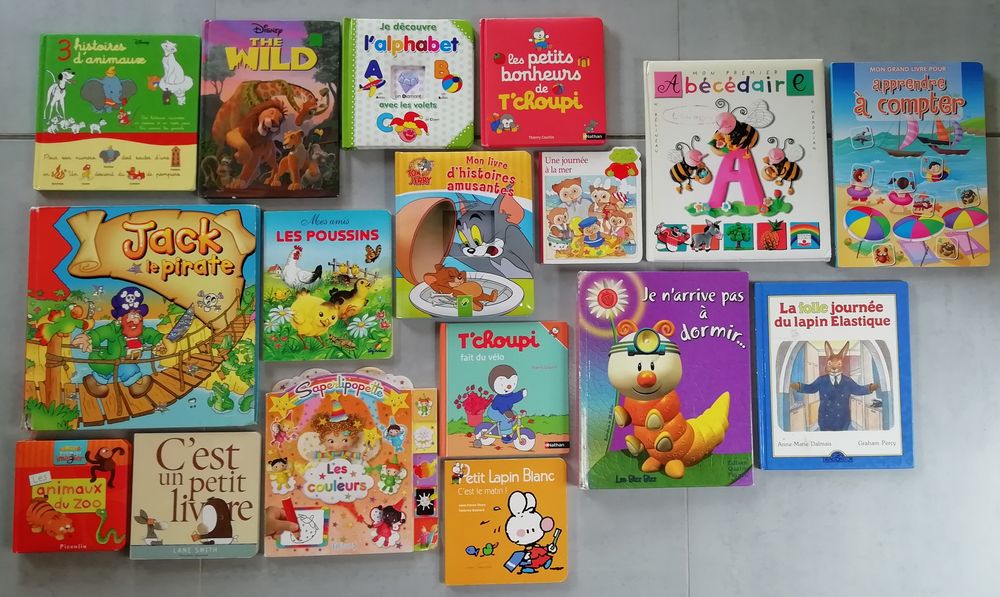 Livres enfant &agrave; l'unit&eacute; ou en lot Livres et BD