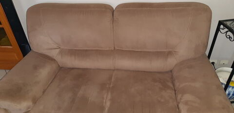 deux canap marron 100 Morannes (49)