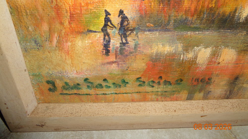 TABLEAU JACQUES DE SAINT SEINE Décoration