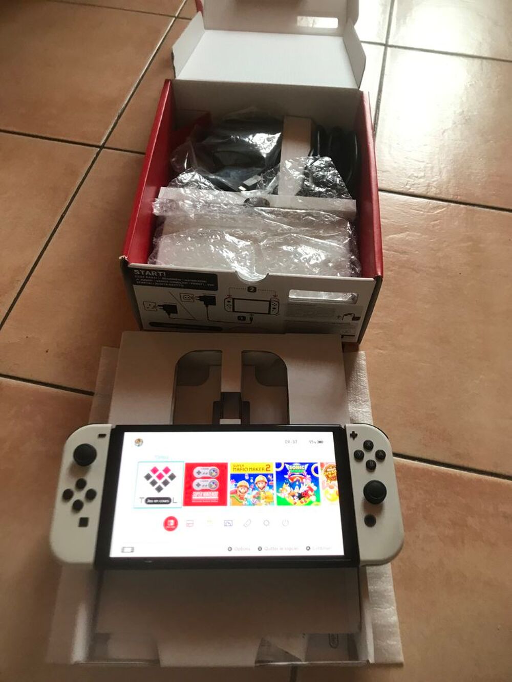 switch oled avec puce int&eacute;gr&eacute; picofly Consoles et jeux vidéos