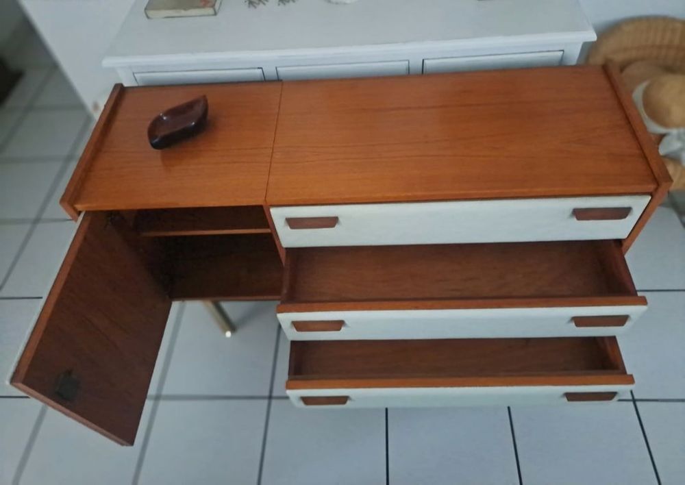 Meuble commode enfilade Roger Landault ann&eacute;es 50 Meubles