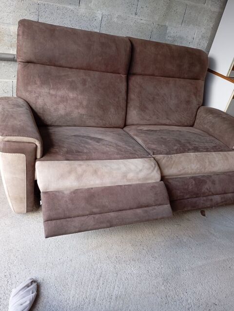 canap 3 places relaxation lectrique - fonctionne trs bien 380 Morcenx (40)