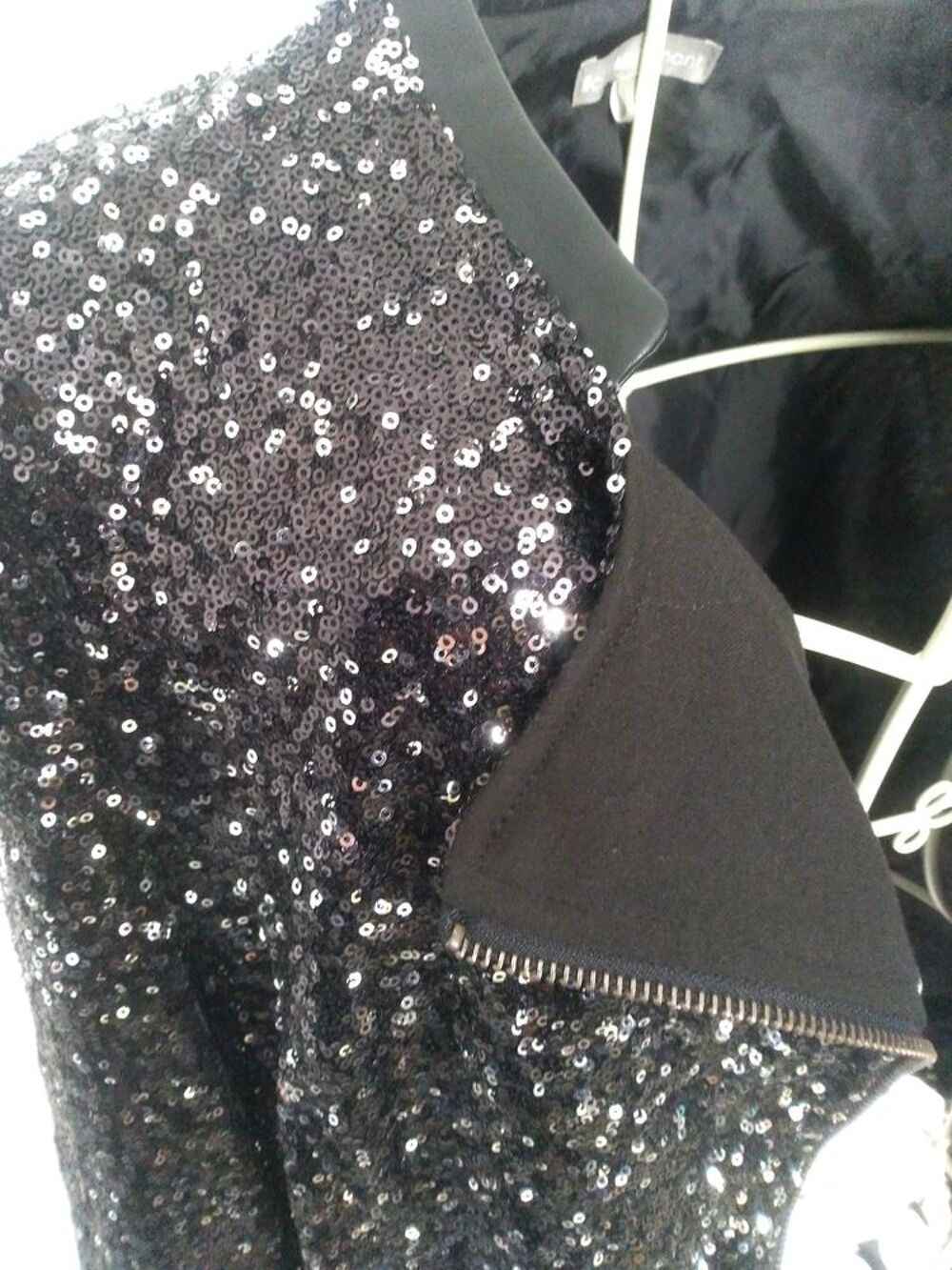 Veste &agrave; paillettes Vêtements