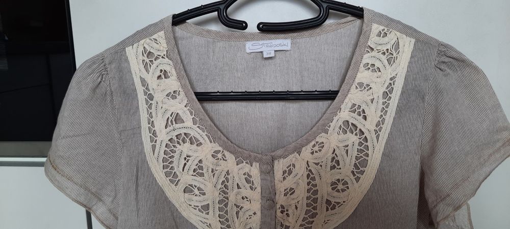 Joli chemisier taille 38 en coton l&eacute;ger - En parfait &eacute;tat Vêtements
