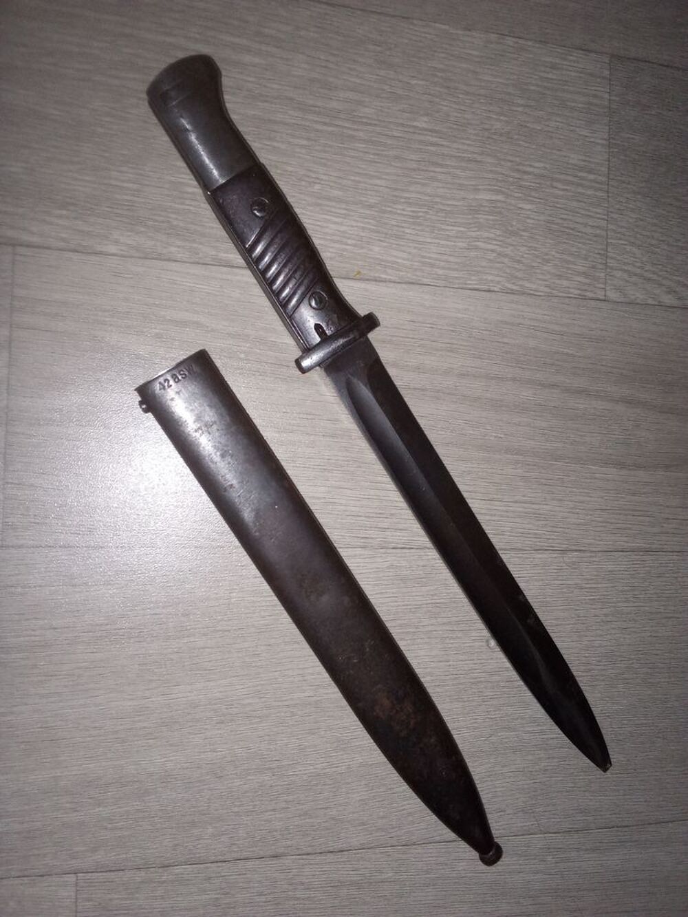 BAIONNETTE MAUSER 98K CASSEE 