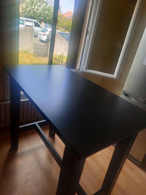 Table de bar noire 80 Pau (64)