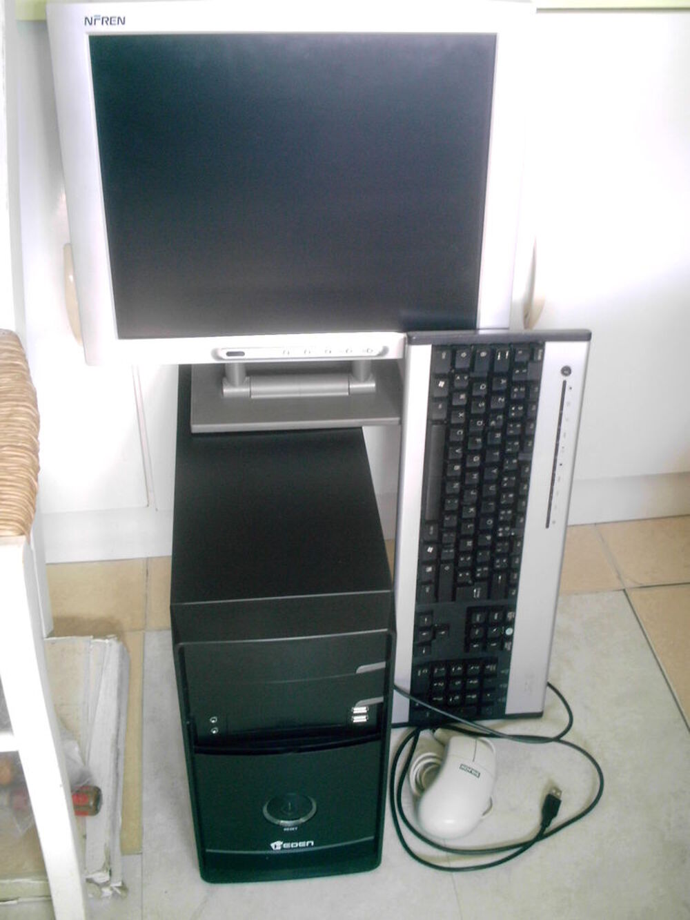 ordinateur bureau pc complet windows xp Matériel informatique