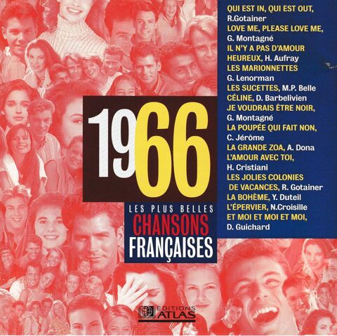 CD 1966 Les plus belles chansons Franaises 5 Antony (92)