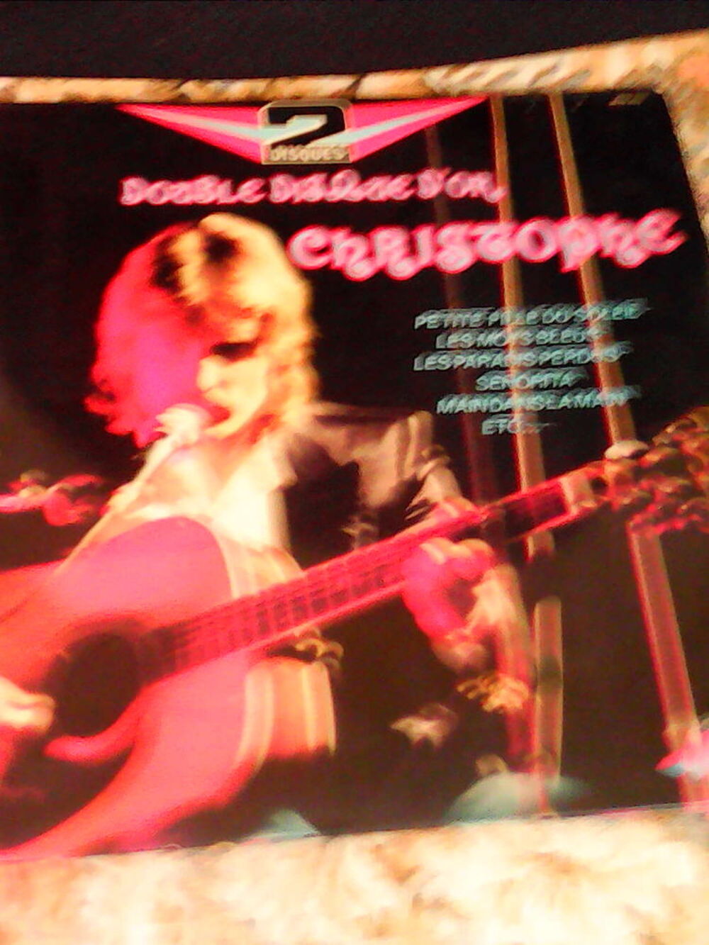 CHRISTOPHE DOUBLE ALBUM 22 33 TOURS CD et vinyles