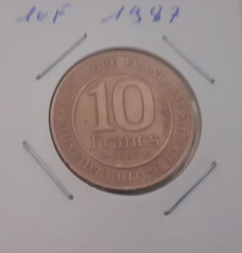 10 francs 1987 8 Armentires (59)