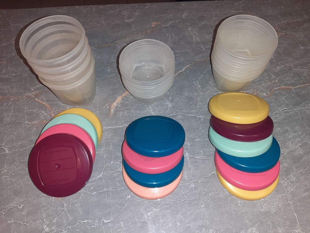 Lot de 14 pots de Conservation Babymoov Puriculture