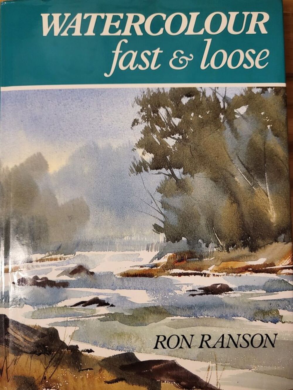 3 livres de l'aquarelliste RON RANSON, en anglais, illustr&eacute;s Livres et BD