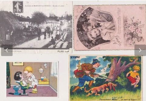 27 cartes/images collector, humoristiques, pubs, CP... 3 Ervy-le-Chtel (10)