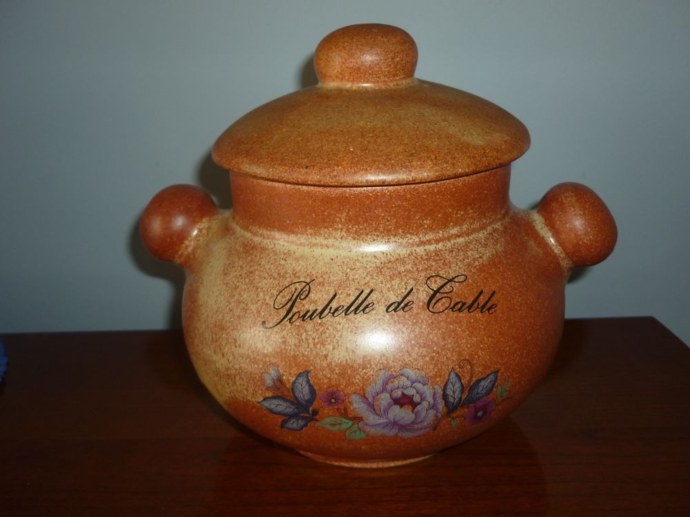 Poubelle de table en gr&egrave;s Cuisine