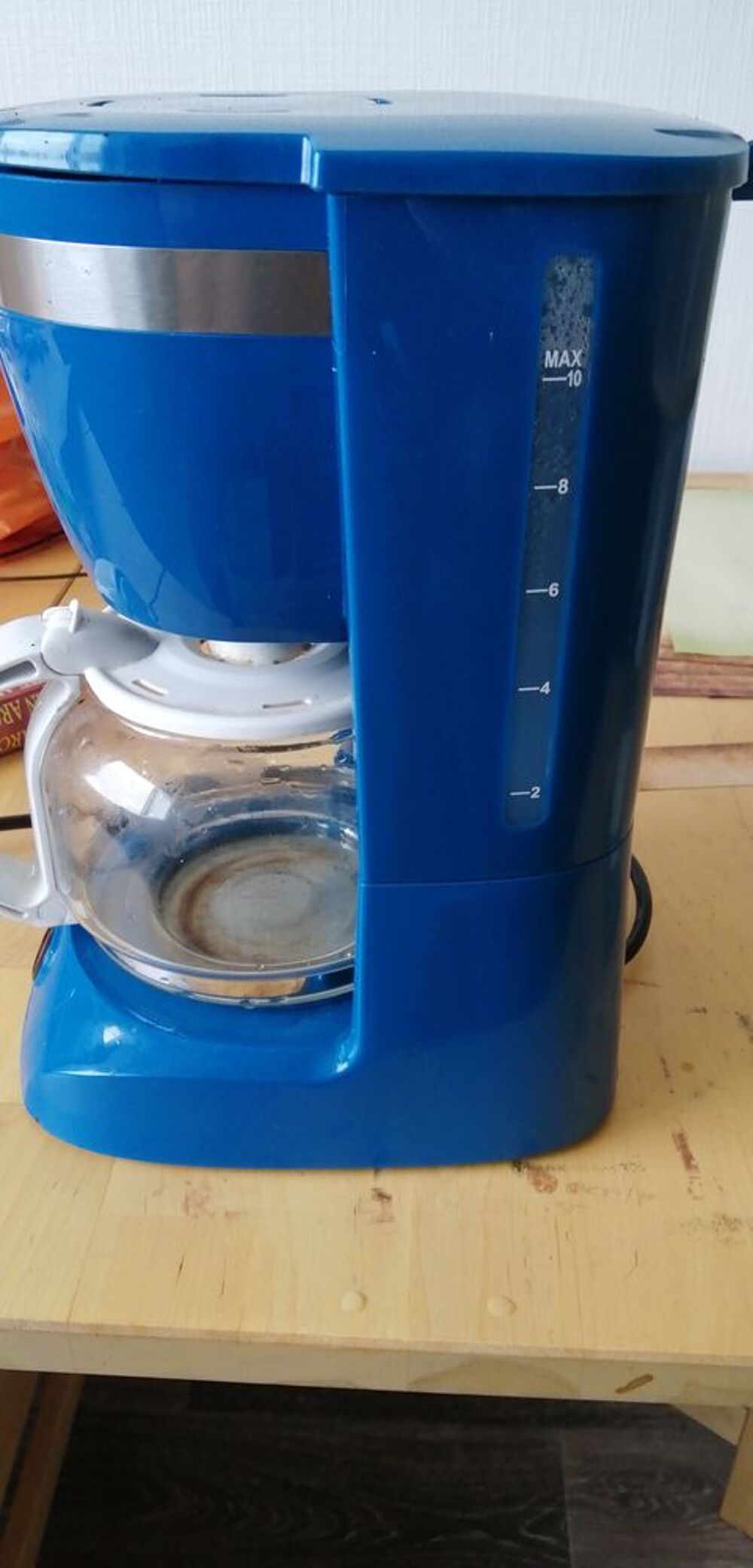  Cafeti&egrave;re &eacute;lectrique - Bleu LIVOO Electroménager