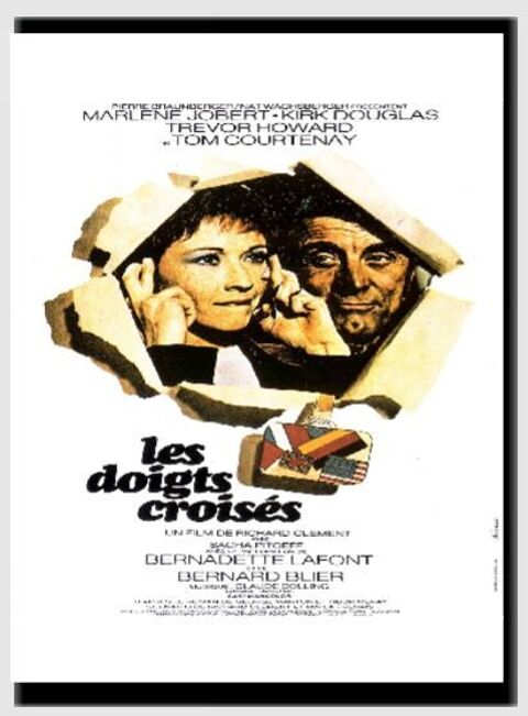 LES DOIGTS CROISES  marlene JOBERT ( Paypal accepté) 0 Malo Les Bains (59)
