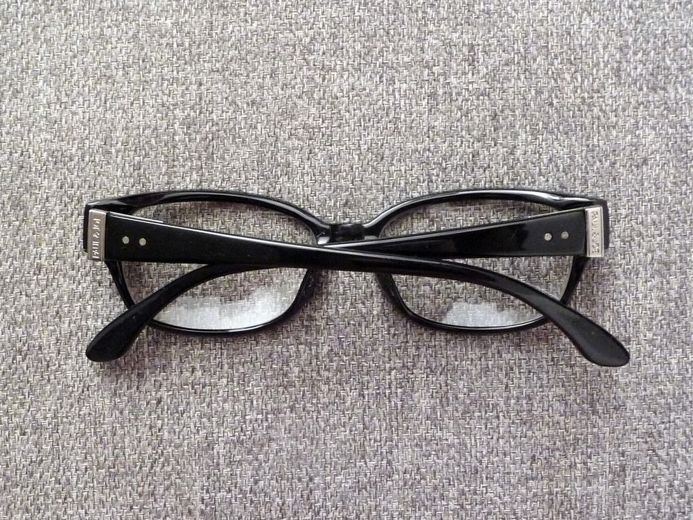Monture/ Lunette de Vue Rectangle Plastique Noir- Paul &amp; Joe Bijoux et montres