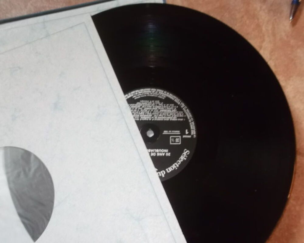 33 tours 20 ans de chansons inoubliables 1960/1979 CD et vinyles