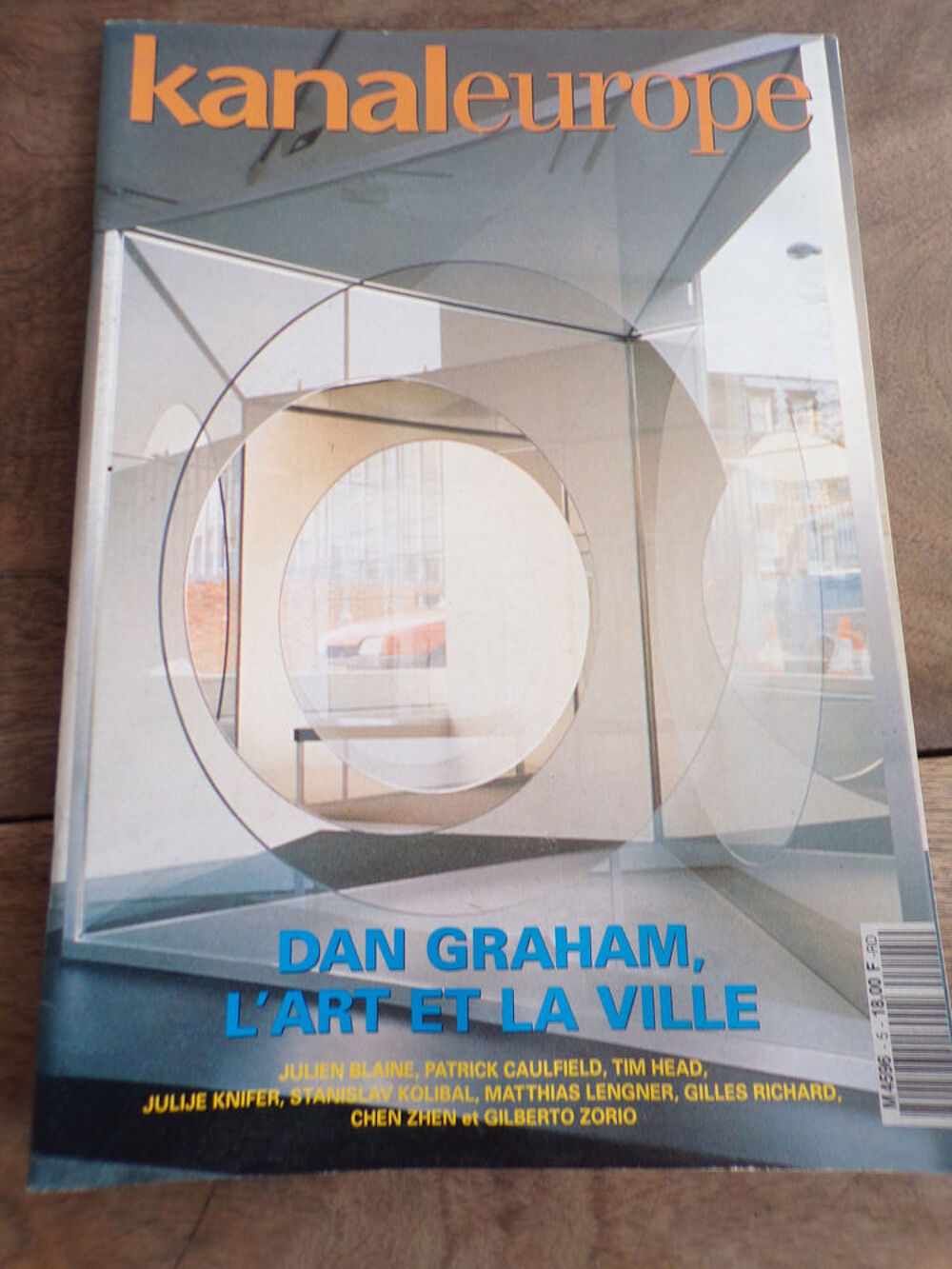 Kanaleurope revue d' art n&deg; 5 Dan Graham Livres et BD