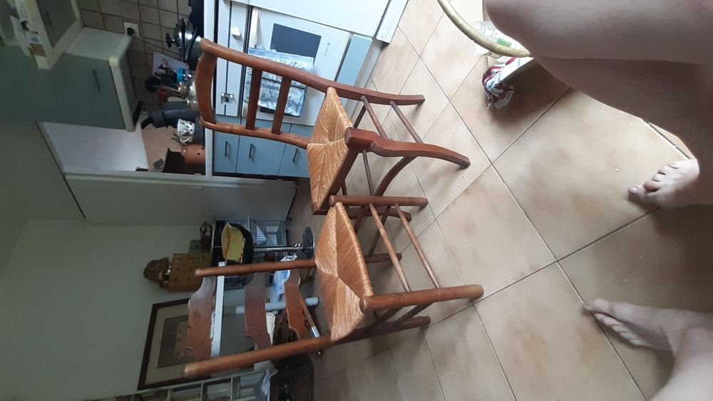 Chaises paillees Meubles