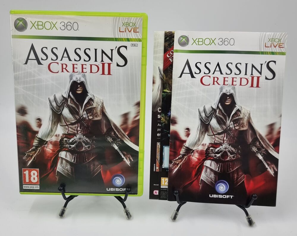 Jeu Xbox 360 Assassin's Creed II (2) en boite, complet Consoles et jeux vidéos