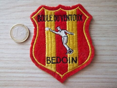 écusson vintage boule du Ventoux pétanque Bédoin (Vaucluse) Valognes (50)