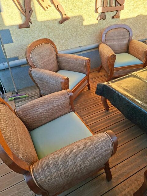 salon 6 fauteuils et table basse 800 La Réunion (97)