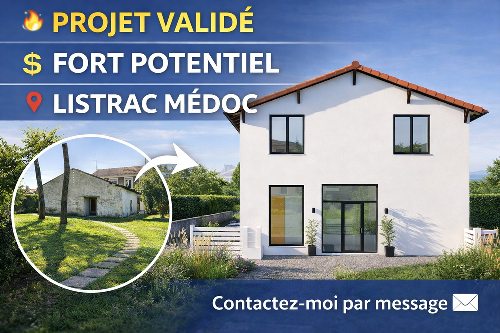 Maison 4 pièces 140 m² · à Listrac-Médoc · 140 m² · 135 000 €