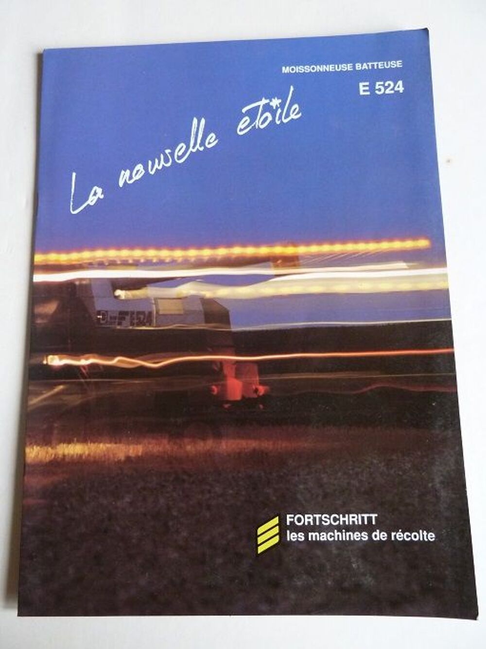 Prospectus documentation moissonneuses batteuses 