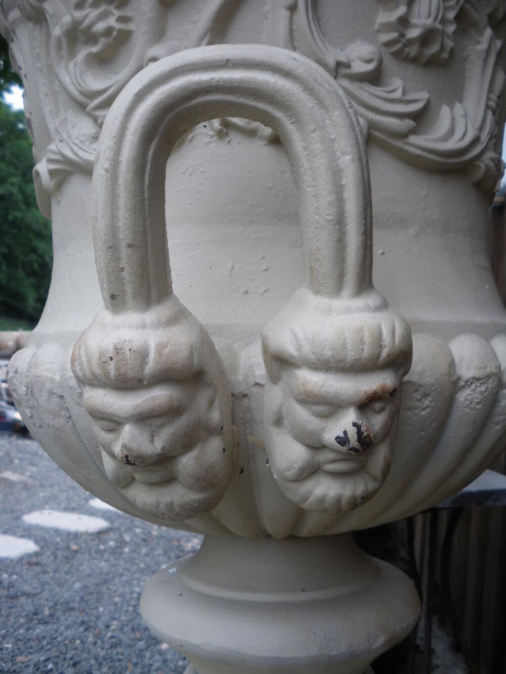 Vase en fonte Décoration