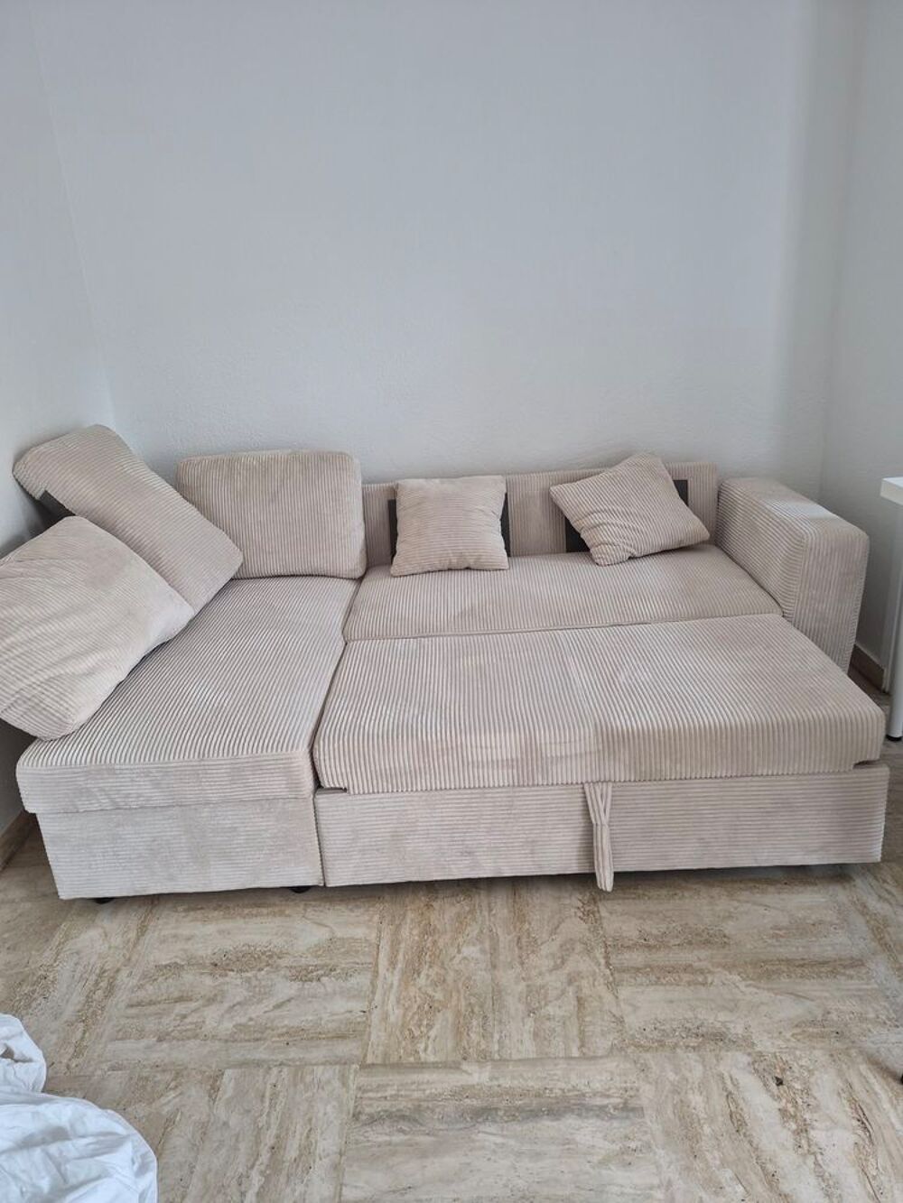 CANAPE D'ANGLE CONVERTIBLE NEUF Meubles