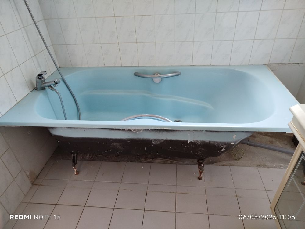 Baignoire fonte avec 2 vasques Bricolage
