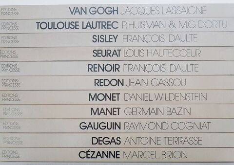 Collection  Les impressionnistes  (11 volumes) 10 Marignane (13)