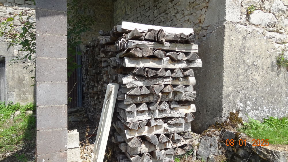 bois chauffage fr&ecirc;ne Jardin