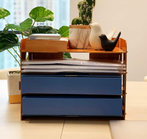 Organiseur Bureau Bois Dijon (21)