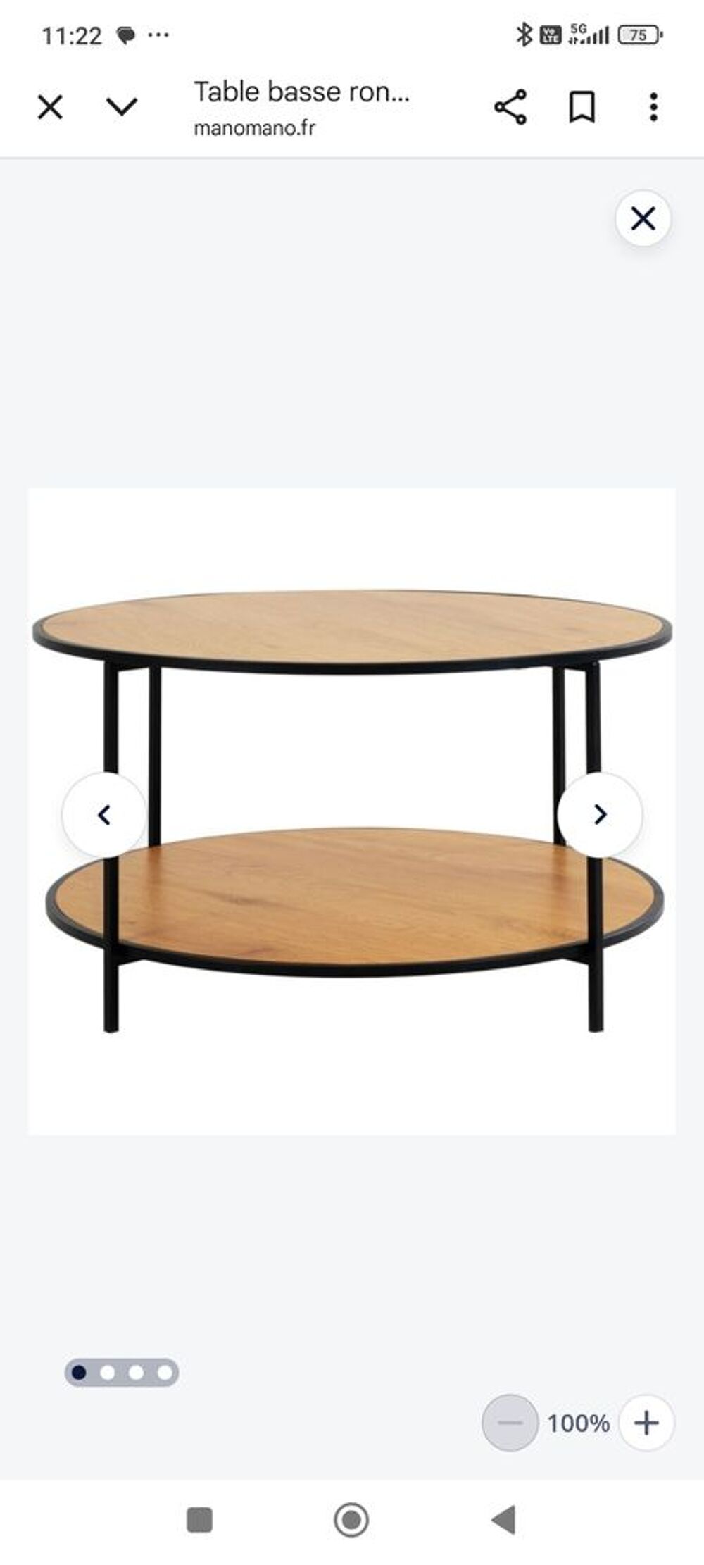 Table basse house nordic Meubles