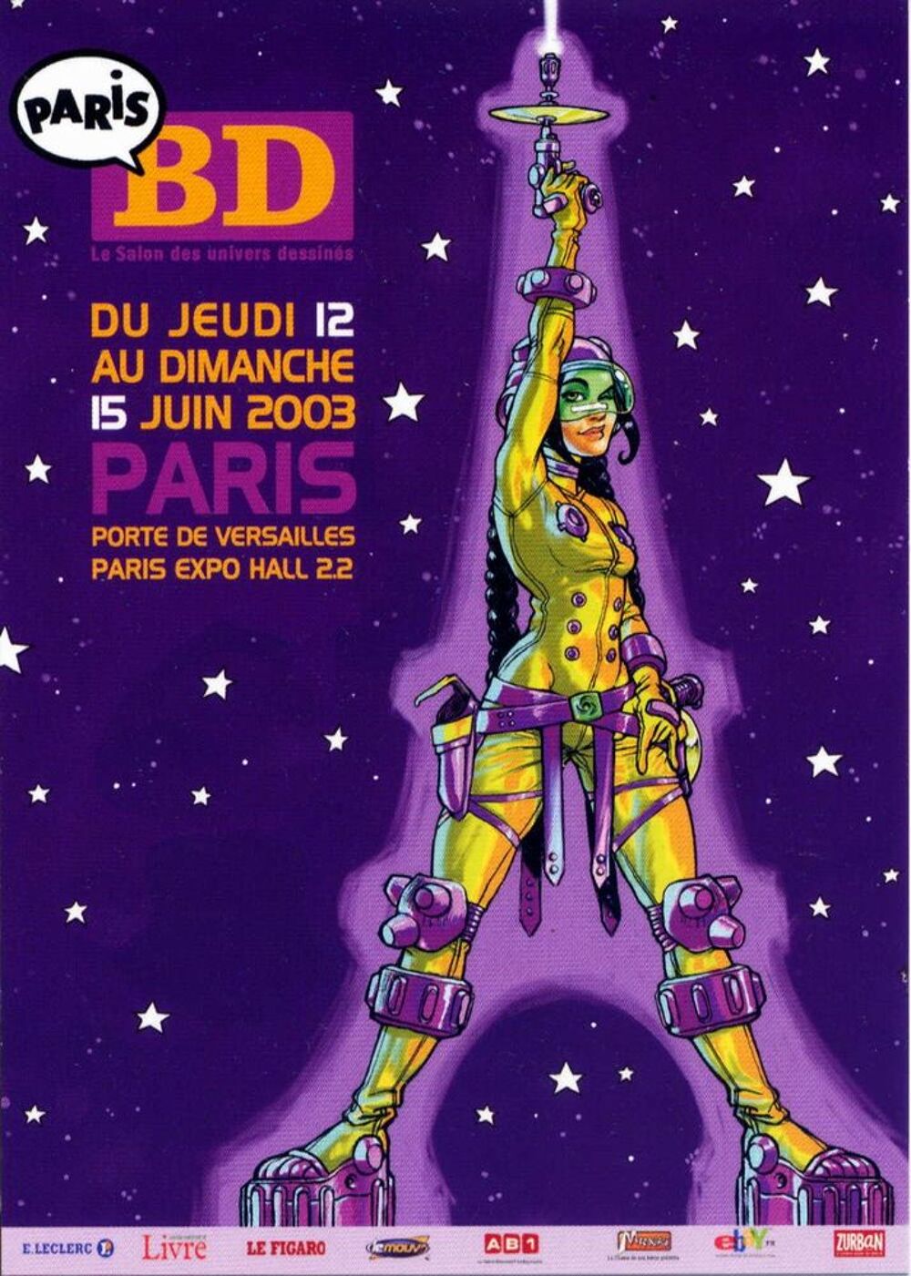 Carte Philippe BUCHET : Sillage - salon des univers dessin&eacute;s 