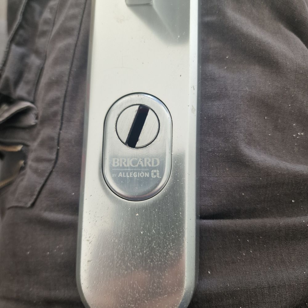 Poign&eacute;e de porte blind&eacute;e Bricard Bricolage