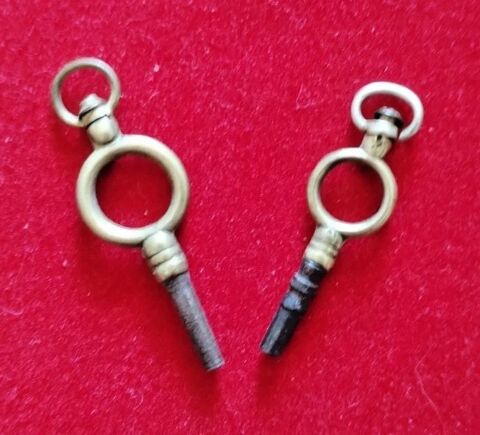 LOT DE 2 CLES ANCIENNES REMONTOIR MONTRE GOUSSET
18 Paris 4 (75)